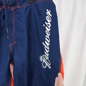 Budweiser Board Shorts Quick-Dry Swimwear sz 36 (Runs smaller like 34-35)